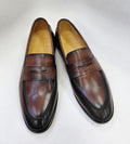 C Collection Calfskin Penny Loafer - Brown