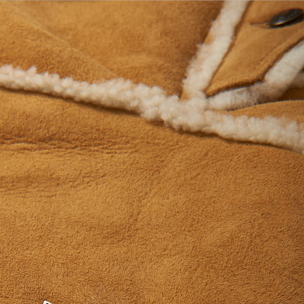 New Aviator B3 Real Sheepskin Shearling Leather Bomber Flying Jacket for Men