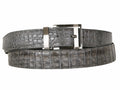 Maurice Baby Crocodile Belt - Grey