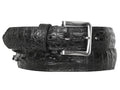 Maurice Crocodile Belt - Black