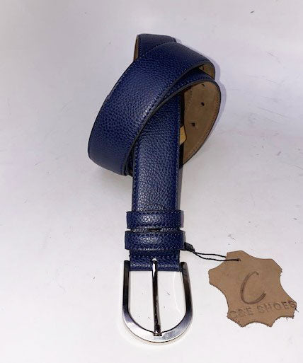 C Collection Deerskin Loafer - Navy