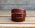 Maurice Leather Belt - Camel