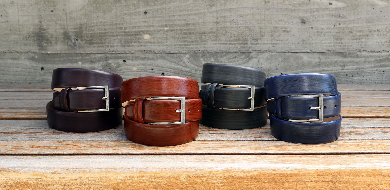 Maurice Leather Belt - Camel