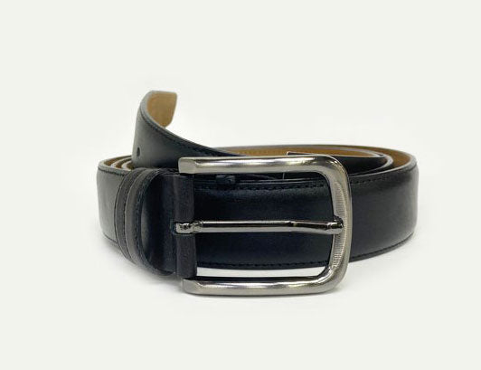 Maurice Leather Belt - Black