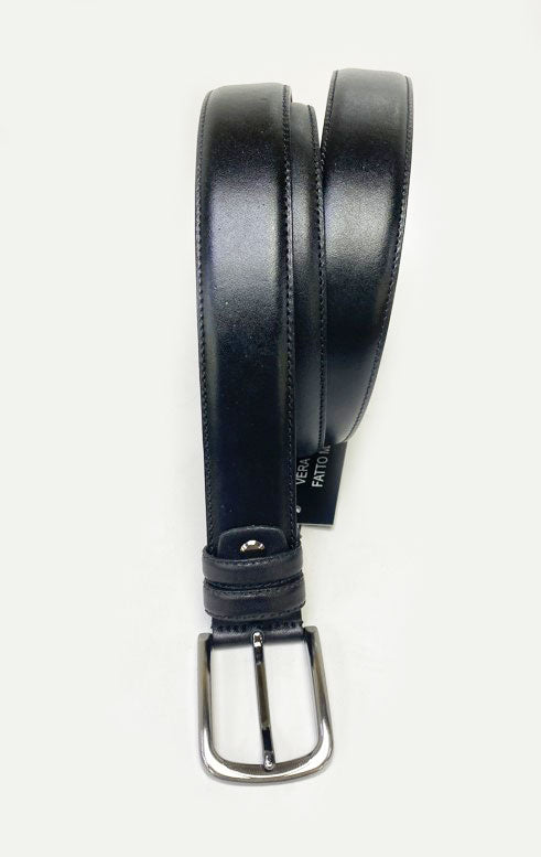 Maurice Leather Belt - Black