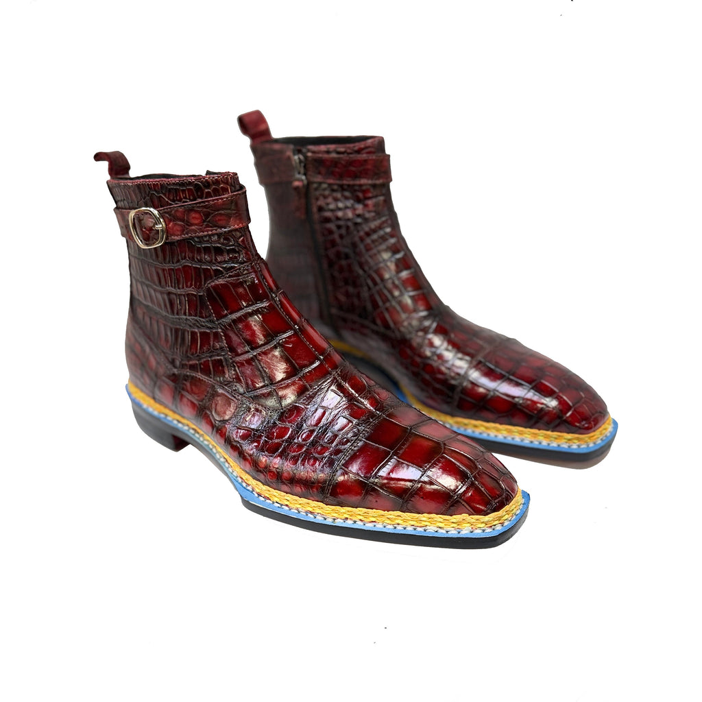 Maurice Paris Custom Made Boot - Burgundy