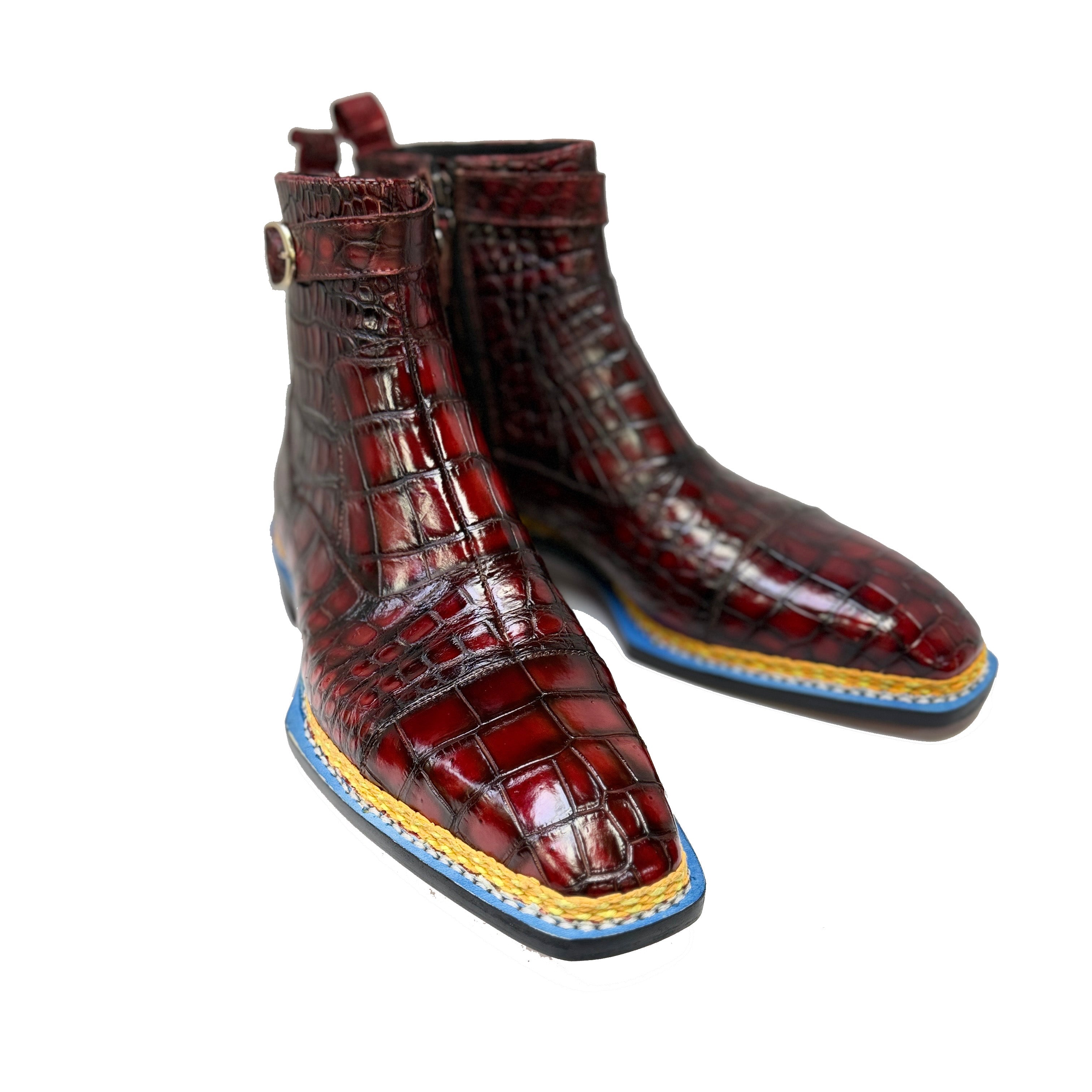 Maurice Paris Custom Made Boot - Burgundy