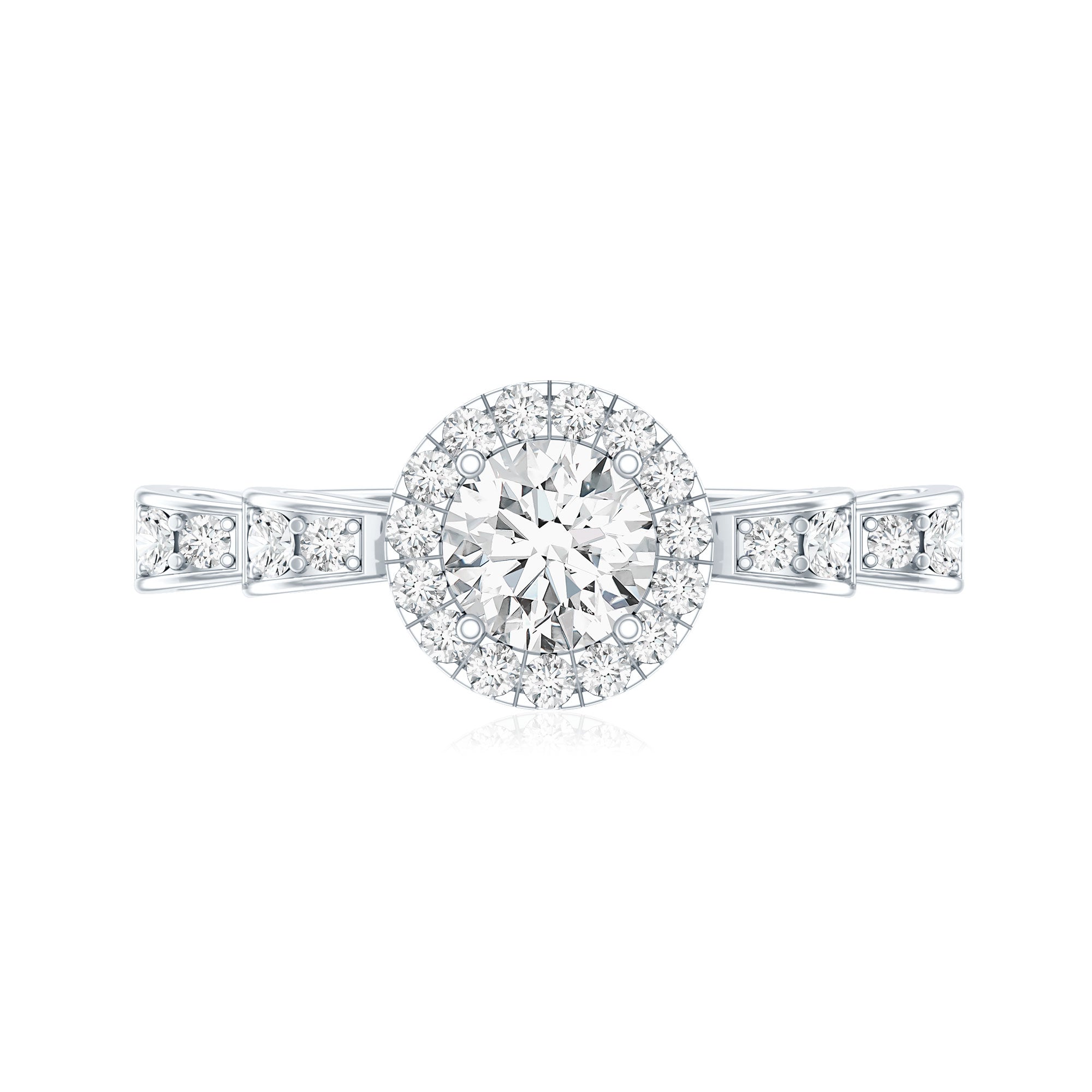 Lab Grown Diamond Minimal Engagement Ring For Her
