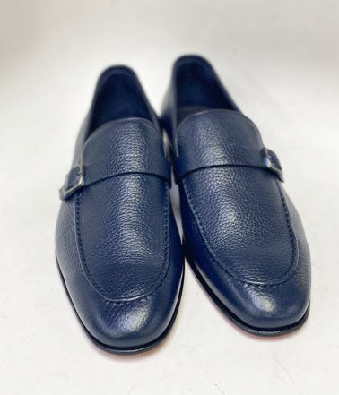 C Collection Deerskin Loafer - Navy