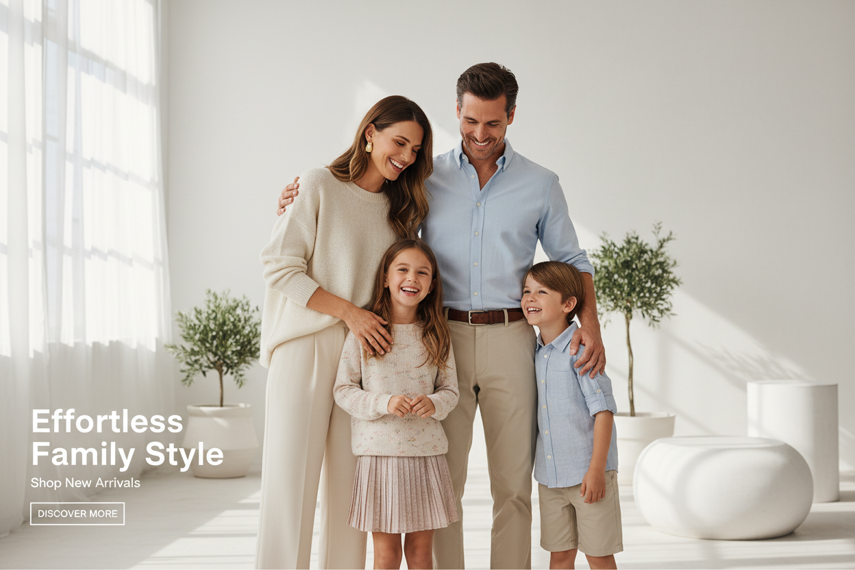 DRL Fashion Adults & Kids Hero Banner