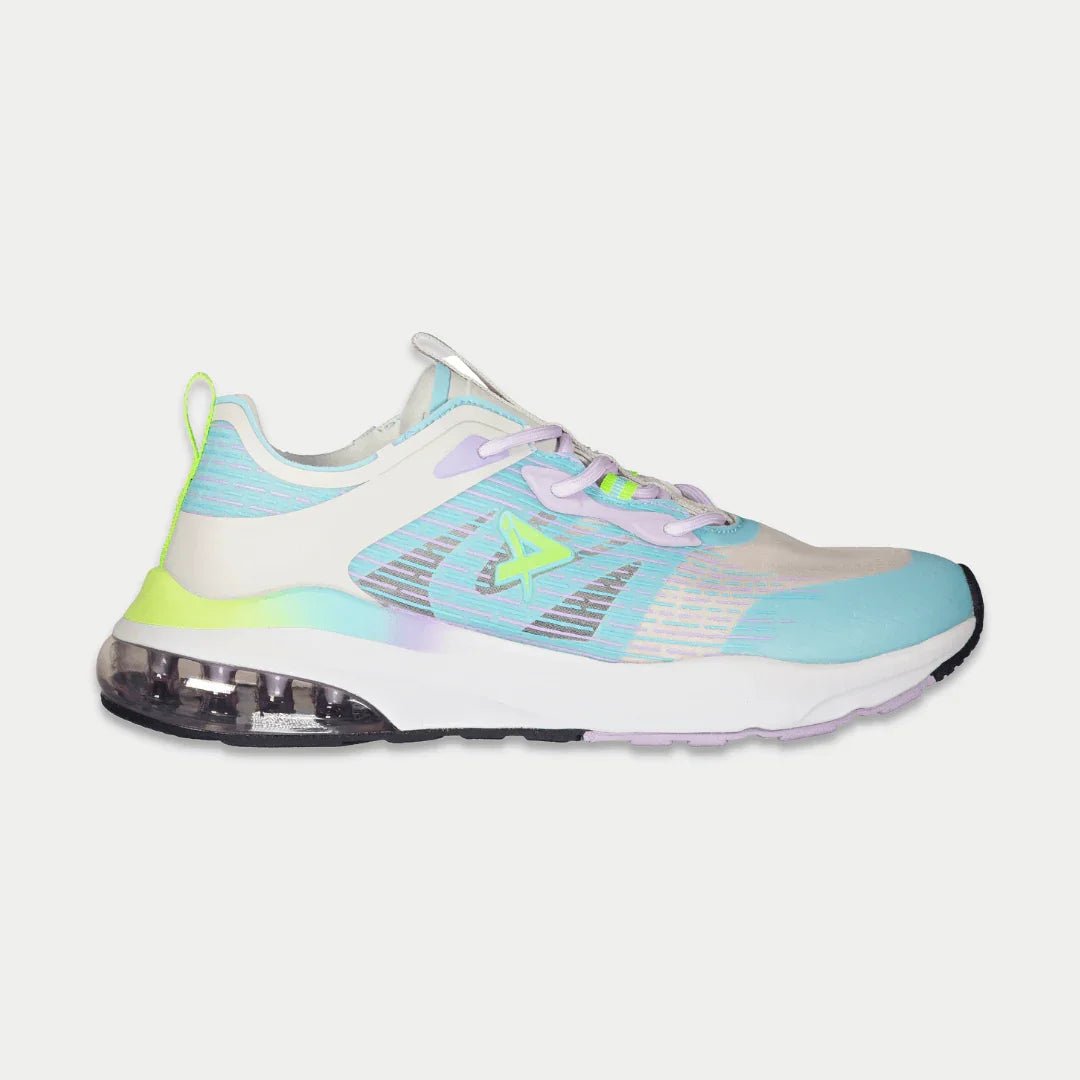 LA Gear Women’s Artesia Lowtop | Gray x Light Blue - DRL Fashion | Women & Men's Clothing