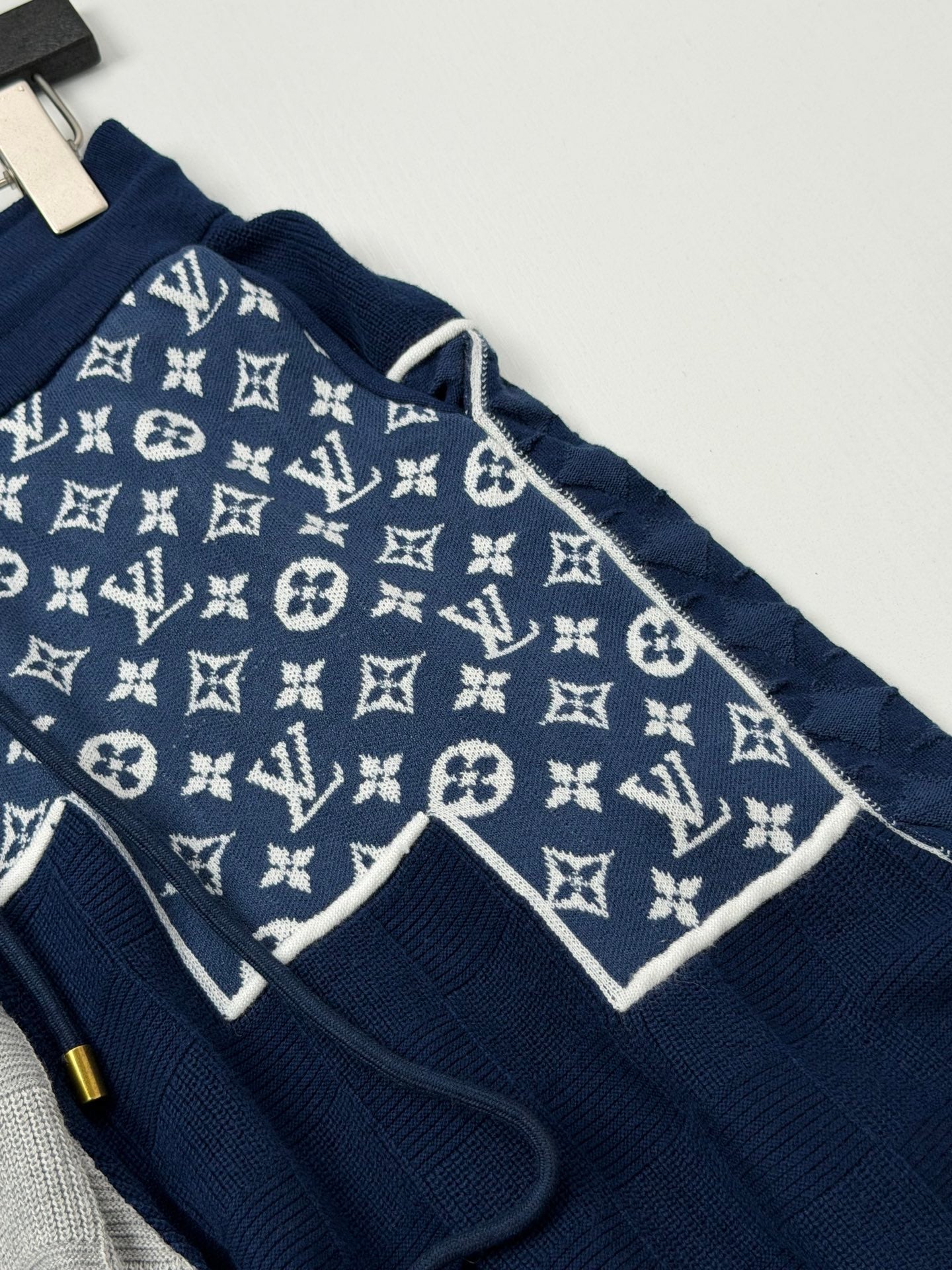 LV Monogram Jacquard Knit Shorts