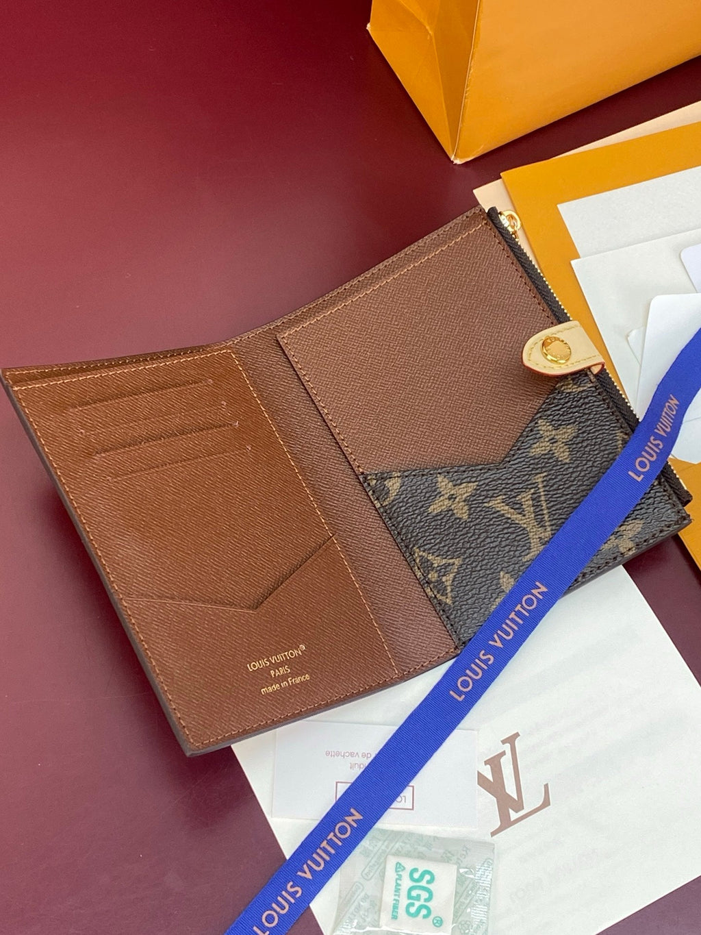 LV Passport Cover