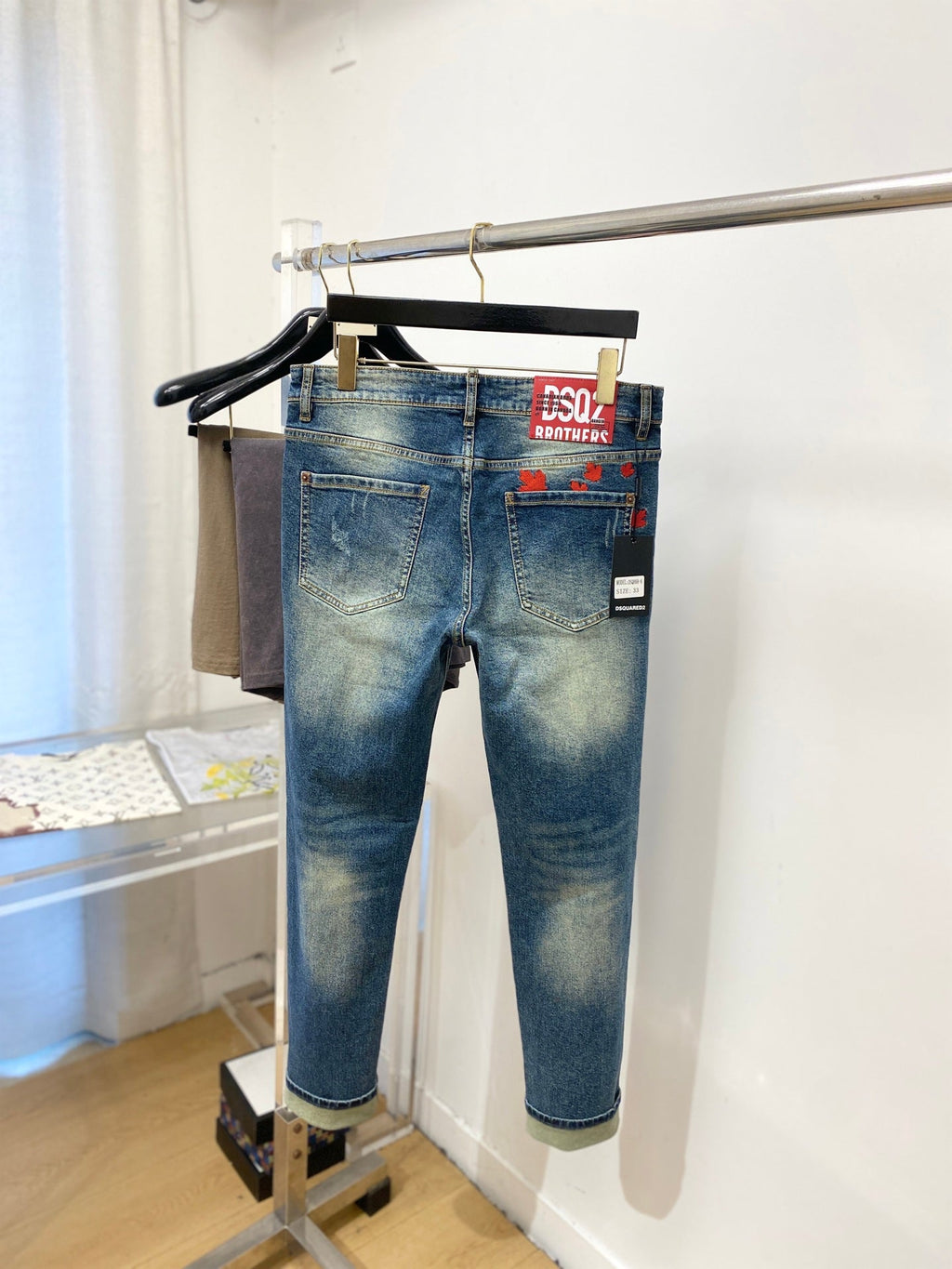 DS Sqaured 2 Slim Fit Jeans
