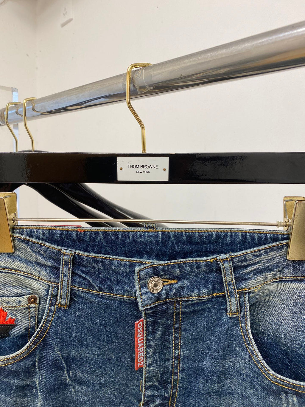 DS Sqaured 2 Slim Fit Jeans