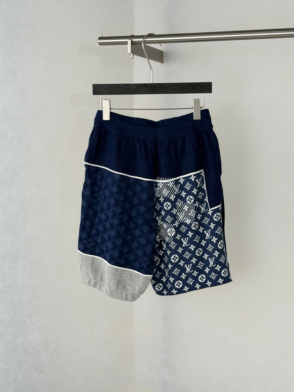 LV Monogram Jacquard Knit Shorts