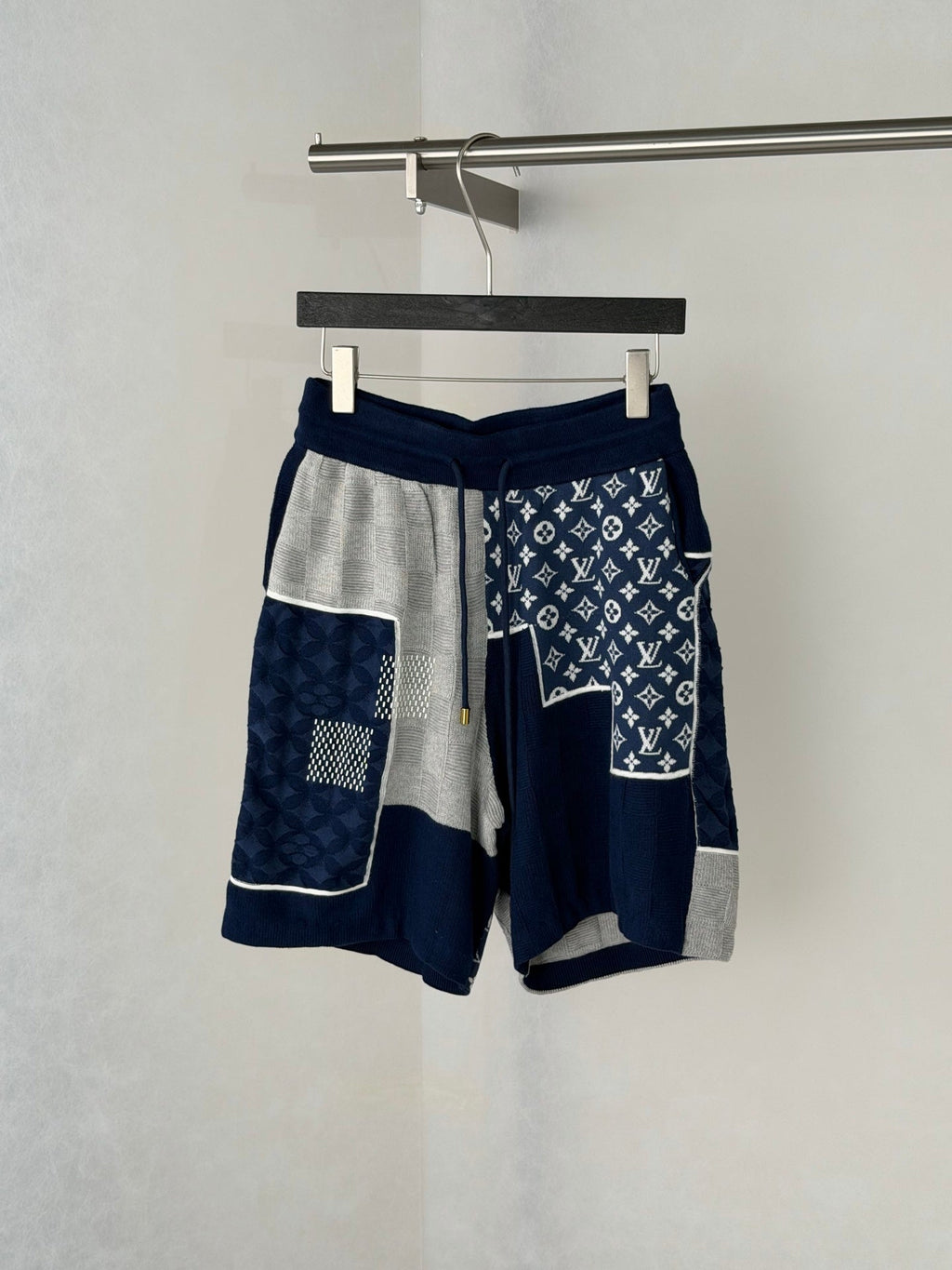 LV Monogram Jacquard Knit Shorts